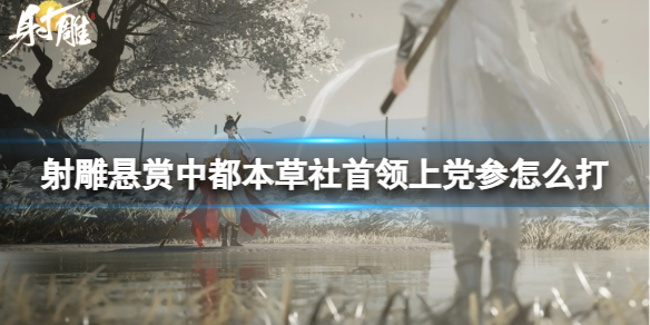 《射雕》都本草社首领上党参打法攻略-射雕游戏攻略推荐