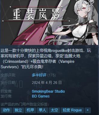 《重装岚影》steam价格介绍-重装岚影游戏攻略推荐-第3张图片-拓城游