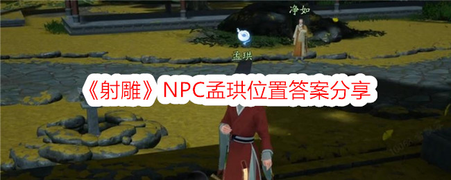 《射雕》NPC孟珙位置答案分享-射雕游戏攻略推荐