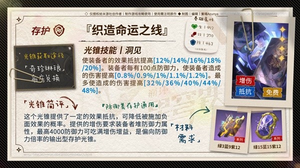 《崩坏星穹铁道》砂金养成攻略 砂金怎么培养-崩坏星穹铁道游戏攻略推荐-第9张图片-拓城游