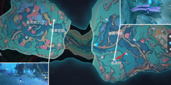 《原神》4.6旧日之海华丽宝箱收集路线图一览-原神游戏攻略推荐-第2张图片-拓城游