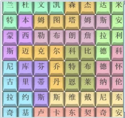 《文字找茬大师》篮球巨星连上篮球巨星名字通关攻略-文字找茬大师游戏攻略推荐-第2张图片-拓城游