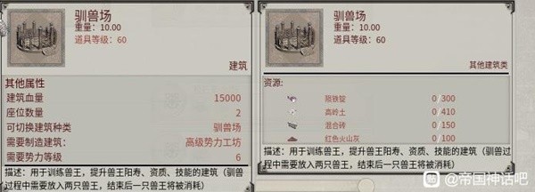 《帝国神话》兽王培养方法 兽王怎么培养-帝国神话游戏攻略推荐-第6张图片-拓城游