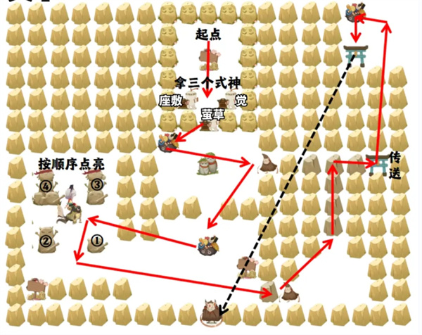 阴阳师收集福运第一关攻略-阴阳师游戏攻略推荐-第3张图片-拓城游