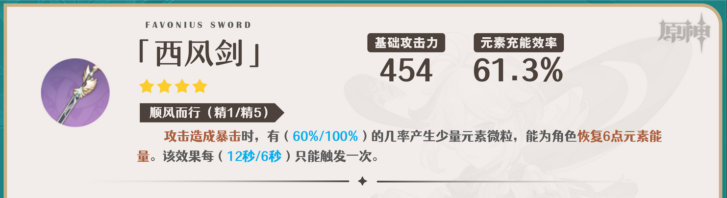 原神枫原万叶武器推荐 万叶武器带什么好-原神游戏攻略推荐-第5张图片-拓城游