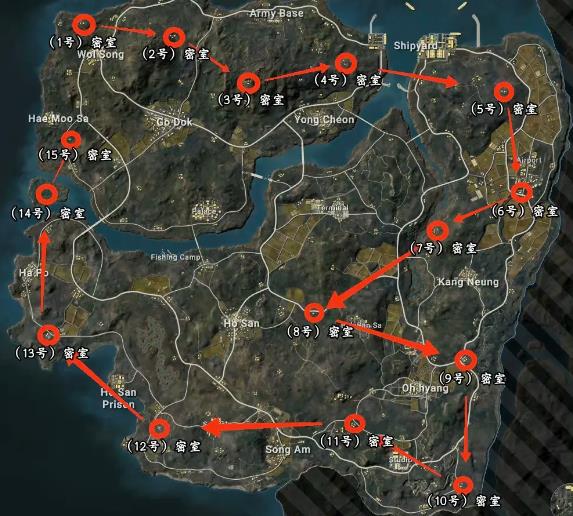 《pubg》泰戈神秘钥匙密室位置介绍-绝地求生大逃杀游戏攻略推荐-第3张图片-拓城游