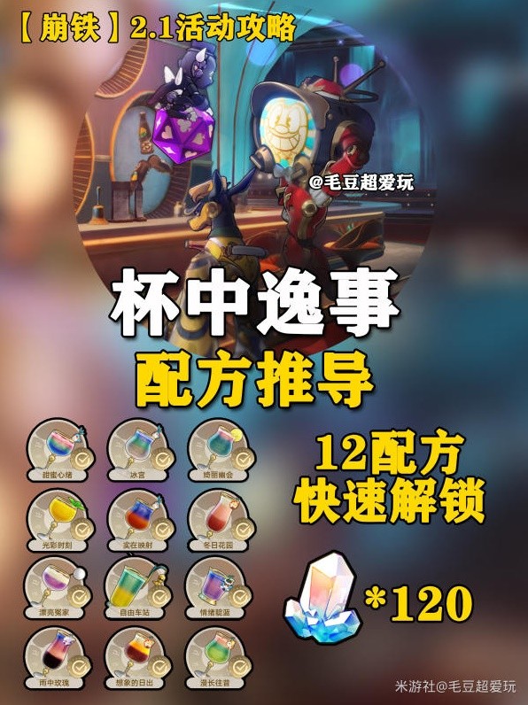 《崩坏星穹铁道》杯中逸事配方推导奖励获取攻略-崩坏星穹铁道游戏攻略推荐