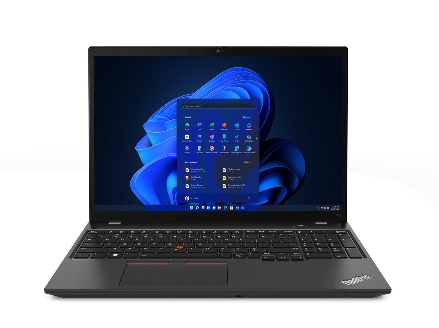 t16是什么意思（ThinkPad 新款 T16 大屏笔记本上市：可选 12 代酷睿/ 锐龙 6000）-第3张图片-拓城游