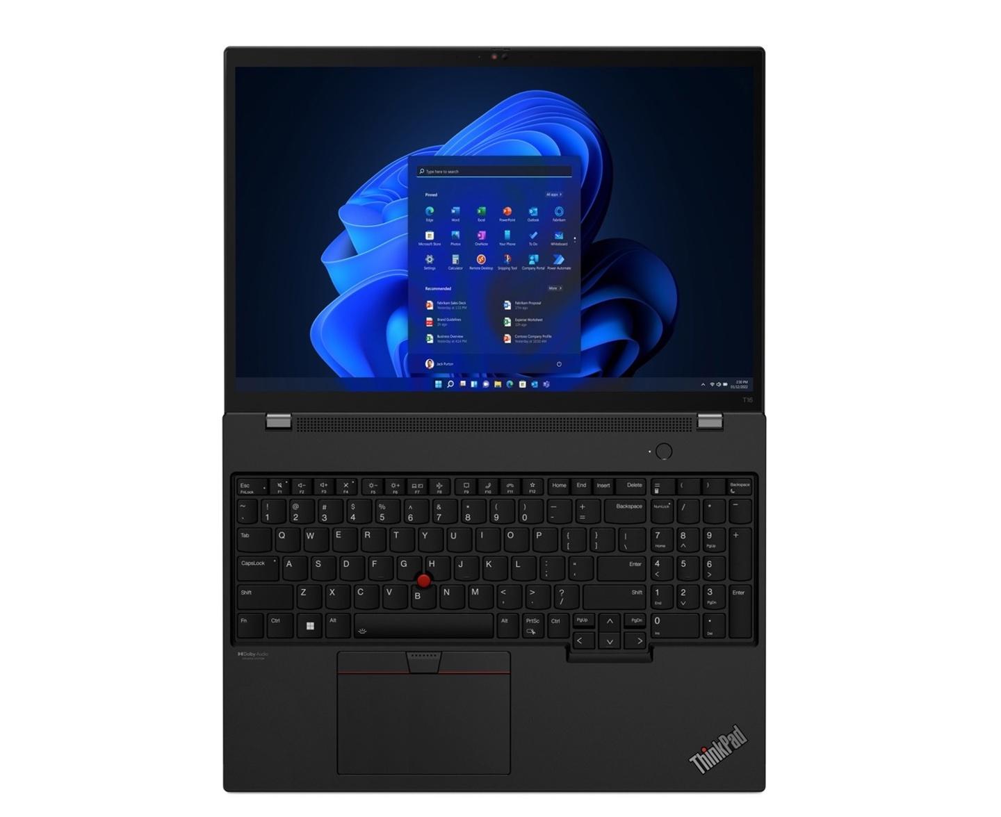 t16是什么意思（ThinkPad 新款 T16 大屏笔记本上市：可选 12 代酷睿/ 锐龙 6000）-第2张图片-拓城游