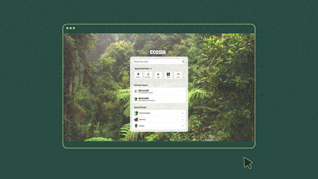 浏览器推荐（号称全球最环保浏览器，Ecosia浏览器登场）-第2张图片-拓城游