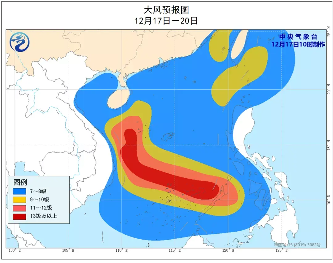 赛尔号2雷伊在哪（第22号台风“雷伊”最新路径消息：今晚将进入南海，未来几天对海南、广东和福建的影响）-第3张图片-拓城游